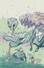 Power Rangers Green #01 1:20 Juni Ba Var Comics Boom! Entertainment