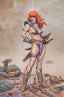 Red Sonja She-Devil with a Sword #04 Joseph Michael Linsner "Limited Virgin" Var
