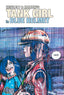 Tank Girl in Blue Helmet Summer Special One Shot Jamie Hewlett "Hmm" Var
