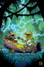 Muppets Take the Marvel Universe #01 1:100 Skottie Young Var