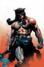 Fire and Ice Darkwolf #03 1:15 Dan Panosian Var