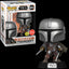 Pop 604 The Mandalorian with Dark Saber Glow In The Dark Gamestop Exclusive