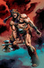 Fire and Ice Darkwolf #05 Dan Panosian "Metal Premium" Var