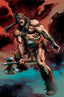Fire and Ice Darkwolf #05 1:15 Dan Panosian Var