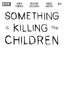 Something Is Killing The Children #11 "Blank" Var Comics - Back Issues Boom! Entertainment