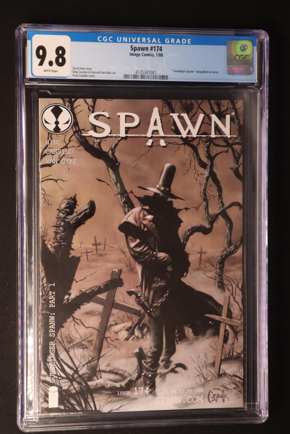 Spawn #174 CGC 9.8 – I Want More Comics & Games