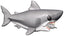 Pop Jaws 759 Great White Shark [With Diving Tank]