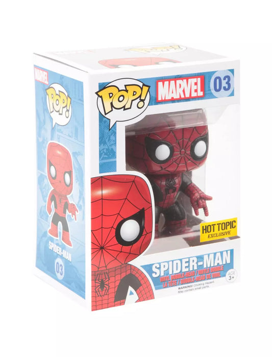 Pop 03 Spider-Man Hot Topic Exc