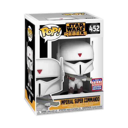 Pop Rebels 452 Imperial Super Commando 2021 Summer Con Exc Pop Star Wars Funko Default Title  