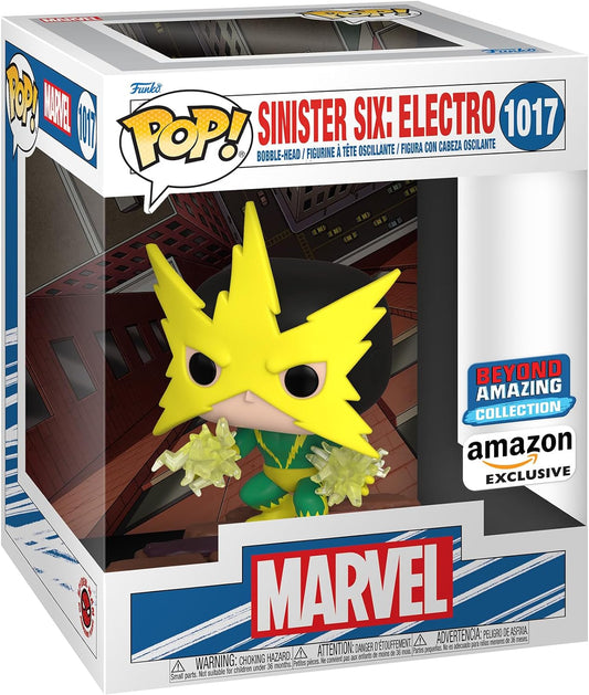 Pop 1017 Sinister Six: Electro Beyond Amazing Amazon Exc Pop Marvel Funko Default Title  