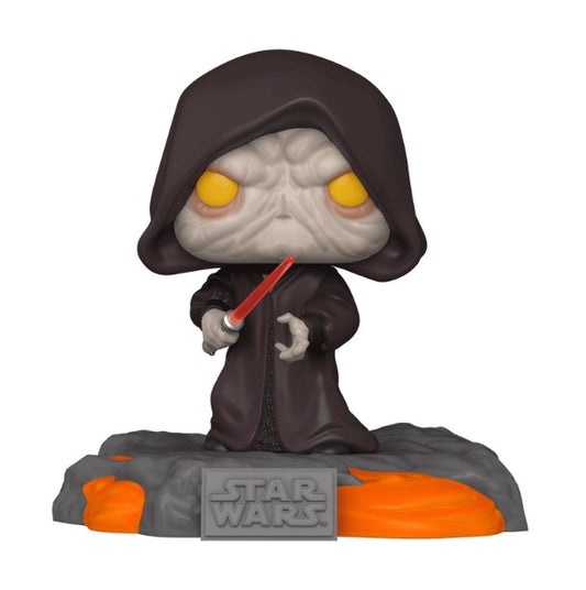 Pop 519 Red Saber Series Vol 1: Darth Sidious GID GameStop Exc Pop Star Wars Funko   