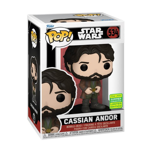 Pop 534 Cassian Andor 2022 Summer Con Exc Pop Star Wars Funko Default Title  