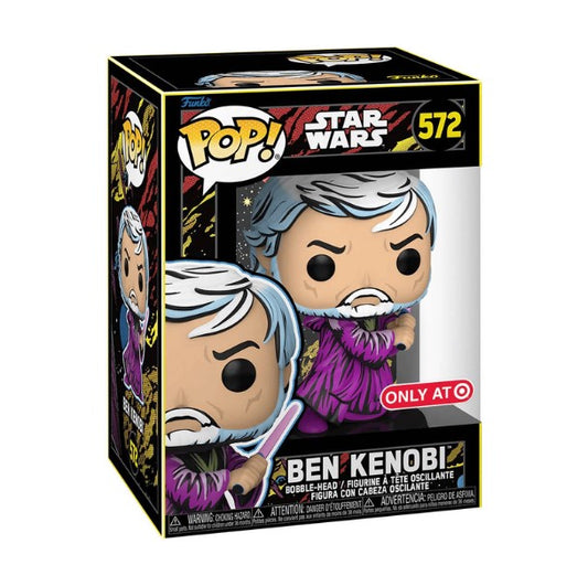 Pop 572 Ben Kenobi Target Exc Pop Star Wars Funko Default Title  