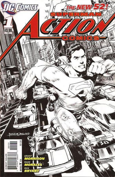 Action Comics (2011) #01 1:200 Morales Var