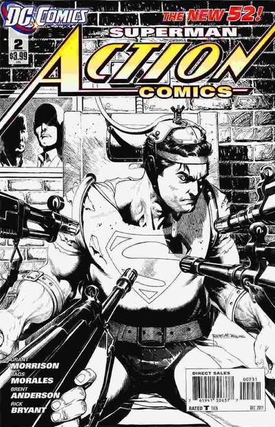 Action Comics (2011) #02 1:200 Morales Var