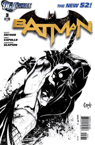 Batman (2011) #03 1:200 Capullo Var Back Issues DC Comics Default Title  