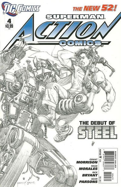 Action Comics (2011) #04 1:200 Morales Var
