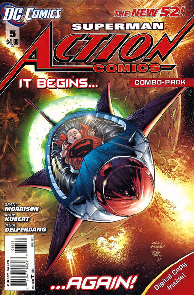 Action Comics (2011) #05 Combo Pack
