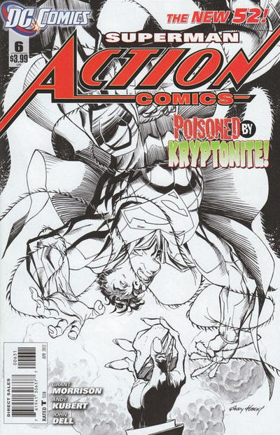 Action Comics (2011) #06 1:200 Andy Kubert Var