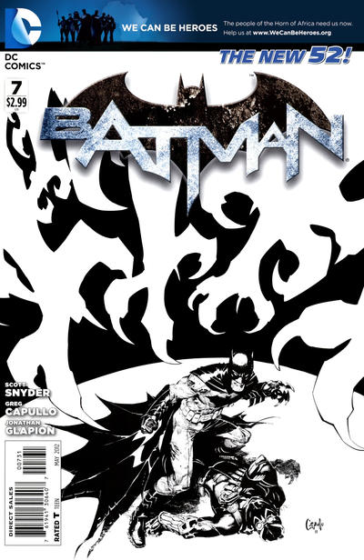 Batman (2011) #07 1:200 Capullo Var Back Issues DC Comics Default Title  