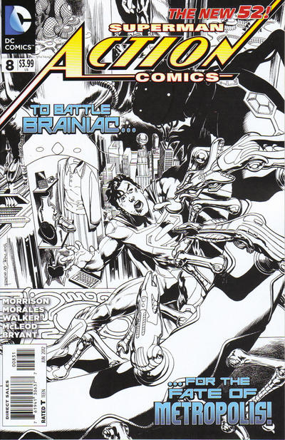 Action Comics (2011) #08 1:200 Morales Var