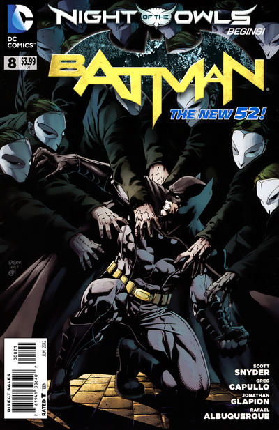 Batman (2011) #08 Fabok Var Back Issues DC Comics Default Title  