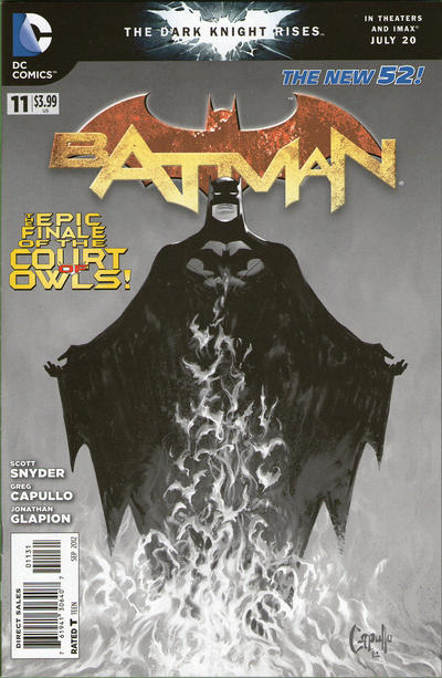 Batman (2011) #11 1:100 Capullo Var Back Issues DC Comics Default Title  