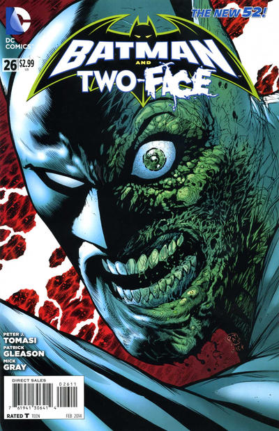 Batman and Robin (2011) #26 (Two-Face)