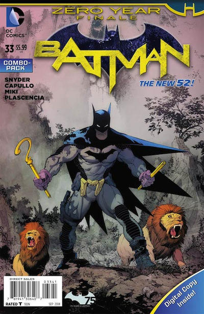 Batman (2011) #33 Combo Pack Back Issues DC Comics Default Title  