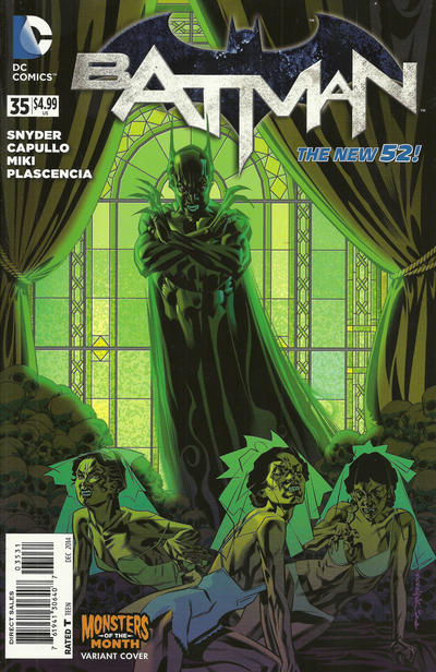 Batman (2011) #35 Stelfreeze Var Back Issues DC Comics Default Title  