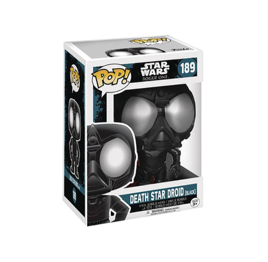 Pop Rogue One 189 Death Star Droid (Black) Pop Star Wars Funko Default Title  