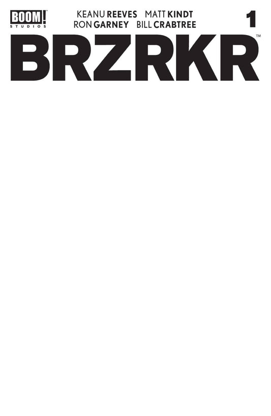 BRZRKR #01 Blank Var