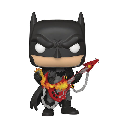 Pop 381 Death Metal Batman (Guitar Solo) Previews Exc Pop DC Comics Funko   