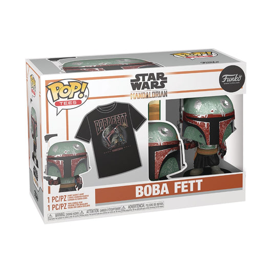 Pop Tees Mandalorian Boba Fett XL Pop Star Wars Funko Default Title  