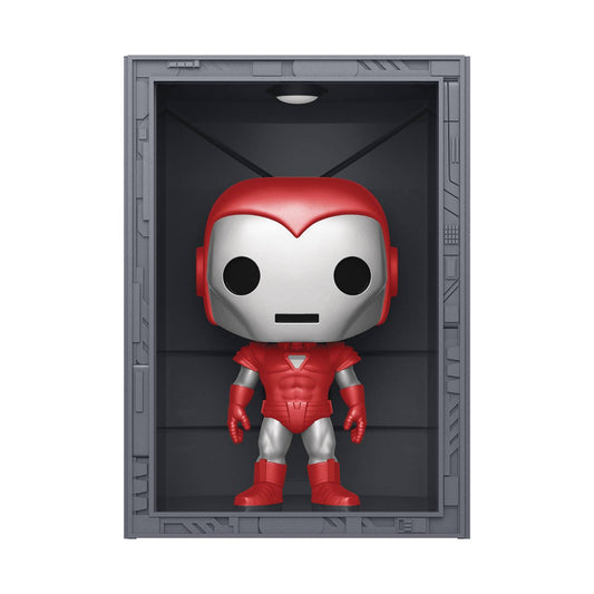 Pop 1038 Hall of Armor: Iron Man Model 8 Silver Centurion Previews Exc