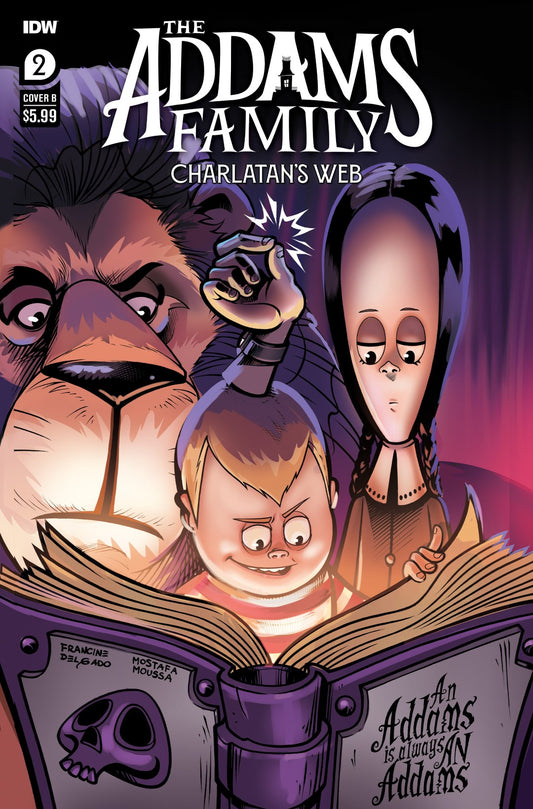 Addams Family Charlatans Web #02 Delgado Var