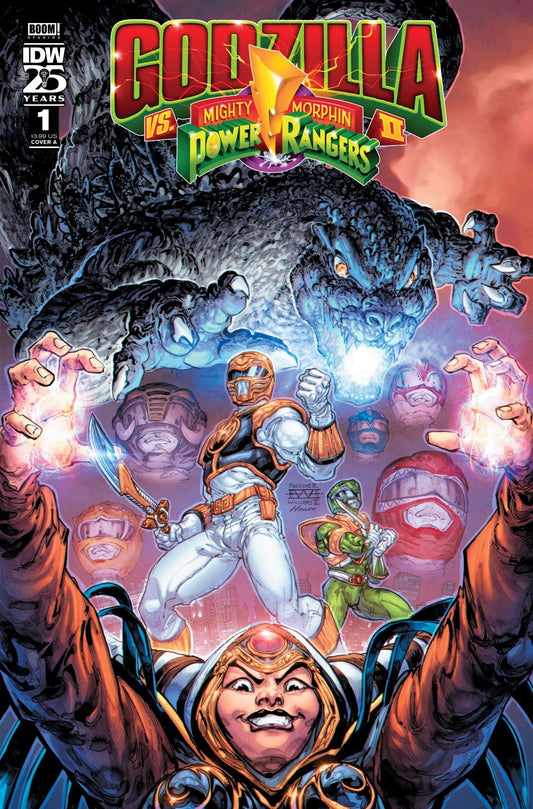 Godzilla Vs Mighty Morphin Power Rangers II #01 Independent IDW Publishing Default Title  