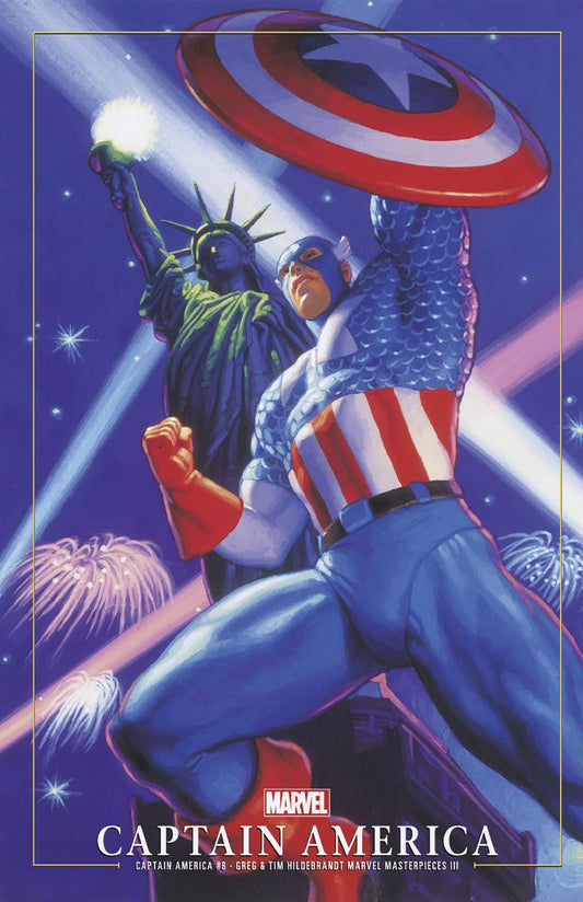 Captain America (2023v2) #08 Greg & Tim Hildebrandt Var