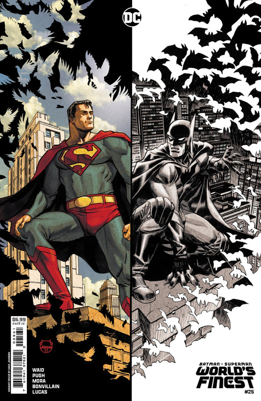 Batman Superman Worlds Finest #25 Dave Johnson Var