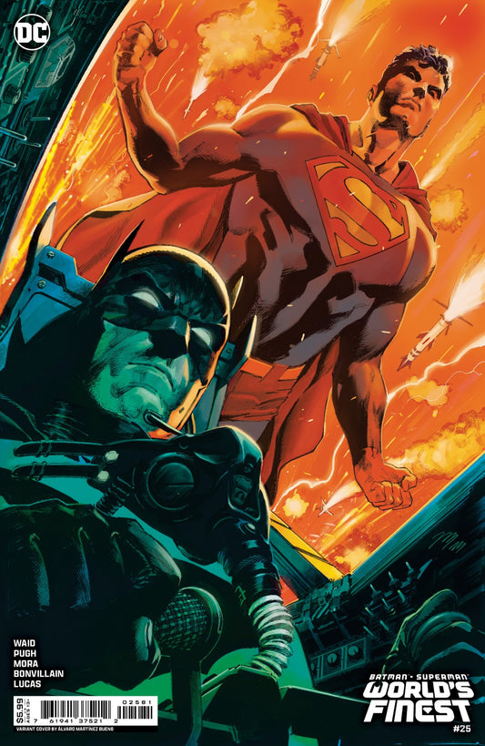 Batman Superman Worlds Finest #25 Martinez Bueno Var