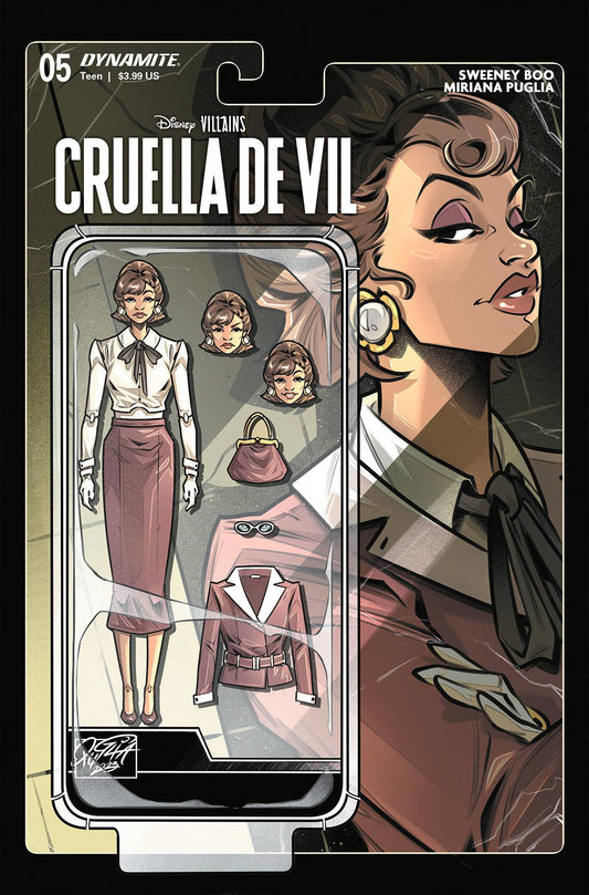 Disney Villains Cruella De Vil #05 Puglia Var Independent Dynamite Entertainment Default Title  