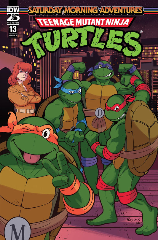 Teenage Mutant Ninja Turtles Saturday Morning Adventures (2023) #13 Rosanas Var