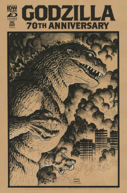 Godzilla 70th Anniversary One Shot 1:50 Arthur Adams Var