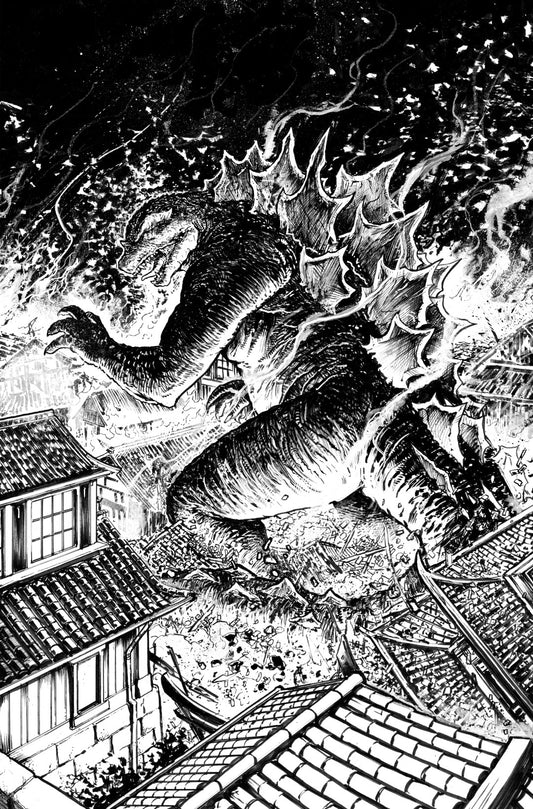 Godzilla Here There Be Dragons II Sons of Giants #01 1:10 Gavin Smith Var