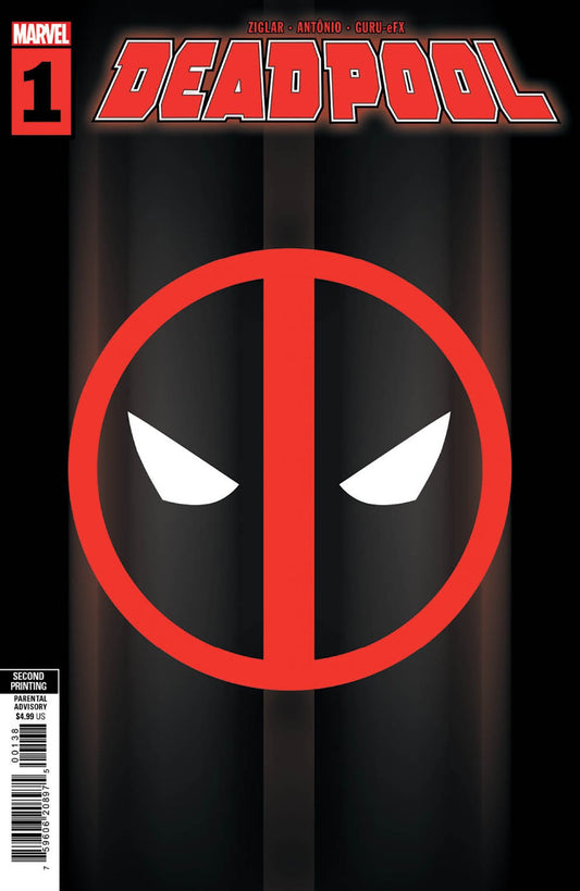 Deadpool (2024) #01 2nd Ptg 1:25 "Insignia" Var