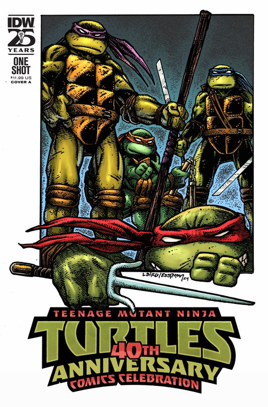 Teenage Mutant Ninja Turtles 40th Anniversary Comics Celebration #01 Independent IDW Publishing Default Title  