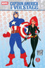 Captain America & Volstagg #01 Brooks Var Comics - Back Issues MARVEL COMICS Default Title