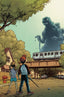 Godzilla Vs America Chicago #01 1:50 Burnham Var Comics IDW Default Title