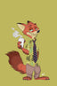 Zootopia #02 1:30 Rousseau "Virgin" Var Comics - Back Issues Dynamite Entertainment Default Title