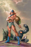 Herculoids #03 1:20 Linsner "Virgin" Var Comics - Back Issues Dynamite Entertainment Default Title